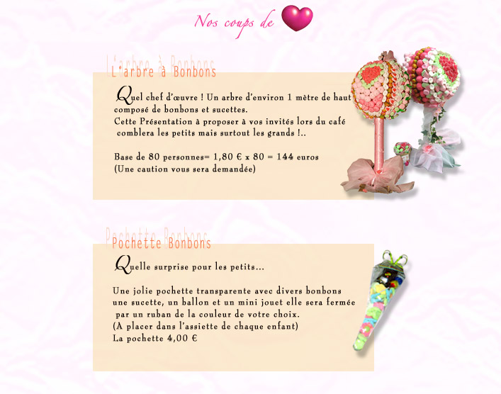 Les arbres � bonbons