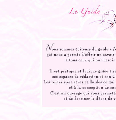 Le guide du mariage