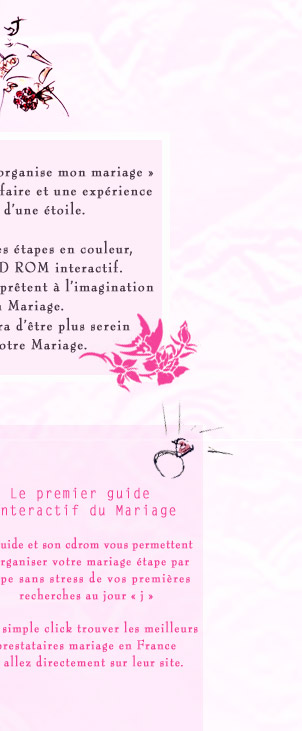 Le guide du mariage